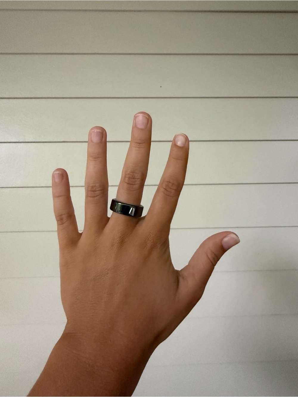 Black Gen 3 Oura Ring Size 8